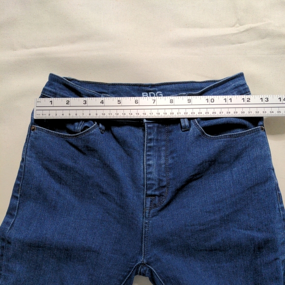 BDG Women's High-Rise Blue Jeans Twig Ankle 24x29 - Picture 7 of 10